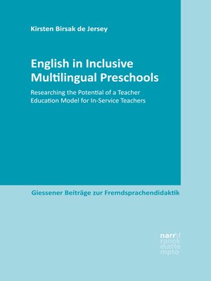 cover image of English in Inclusive Multilingual Preschools